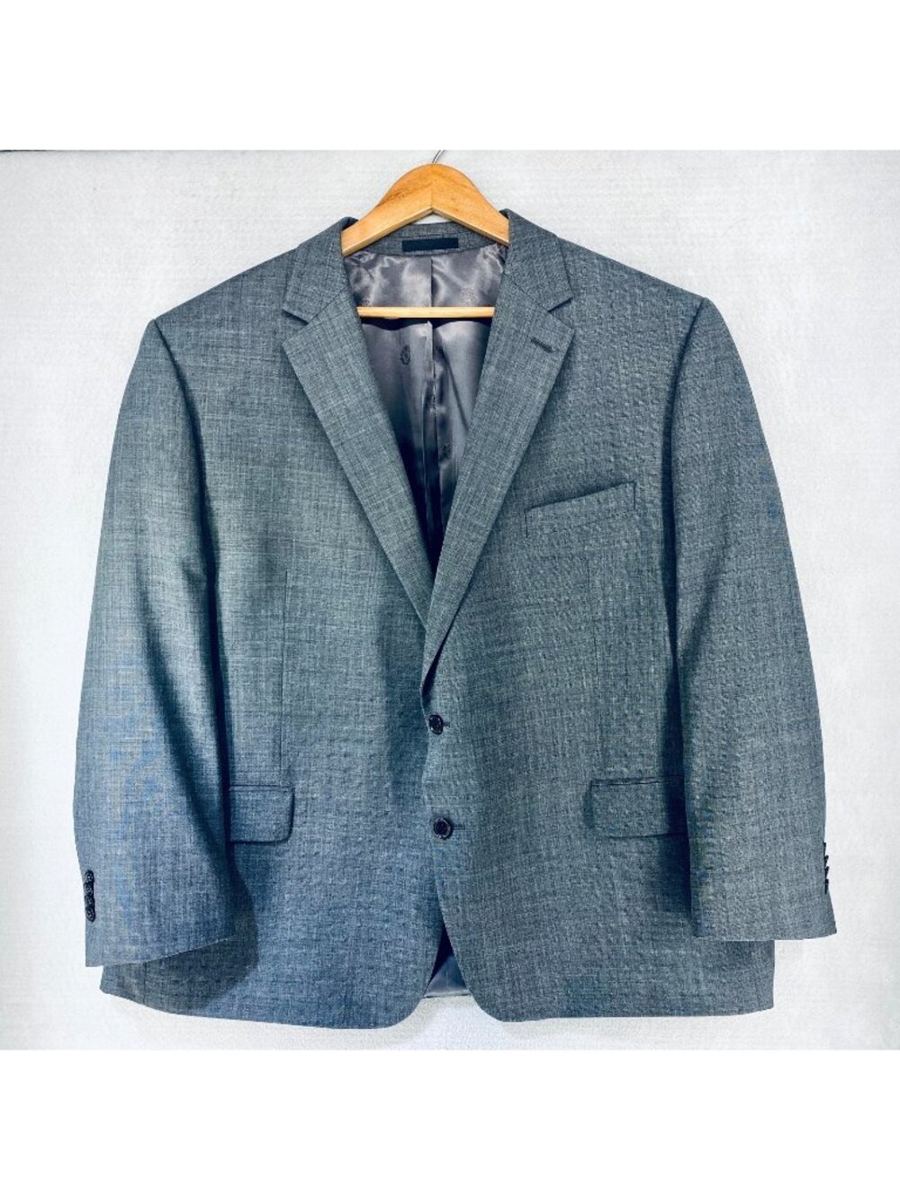 Lauren Ralph Lauren Blazer Mens 50R Gray Wool Sport Coat Jacket 'Black Label'